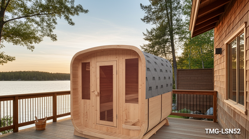 Transform Your Backyard into a Wellness Retreat with a Square Cedar Sauna
