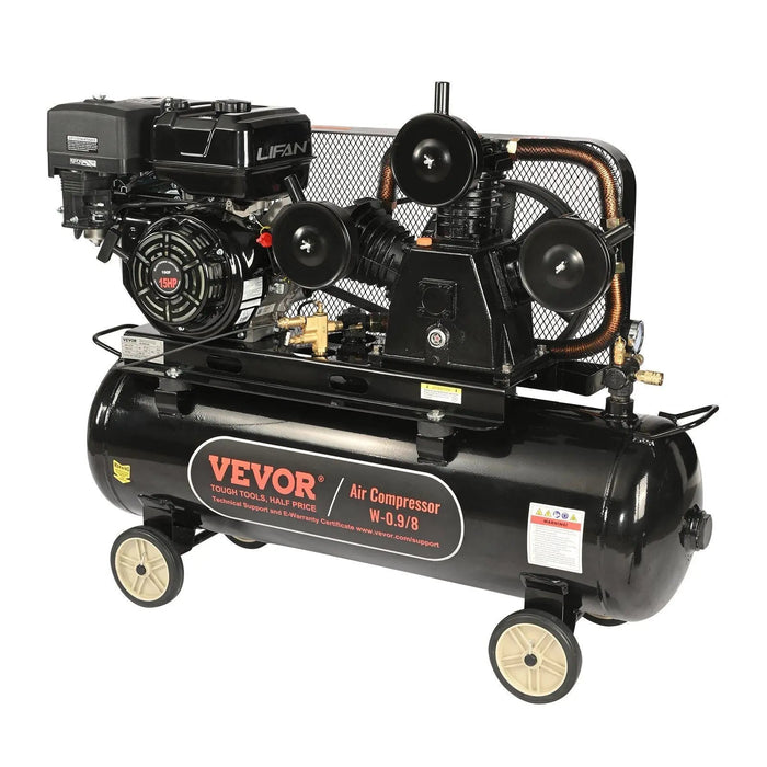 15HP Gas Air Compressor, 30 Gallon Tank, Heavy-Duty Performance, Portable Design, DOBA-AC30G