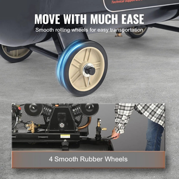 15HP Gas Air Compressor, 30 Gallon Tank, Heavy-Duty Performance, Portable Design, DOBA-AC30G