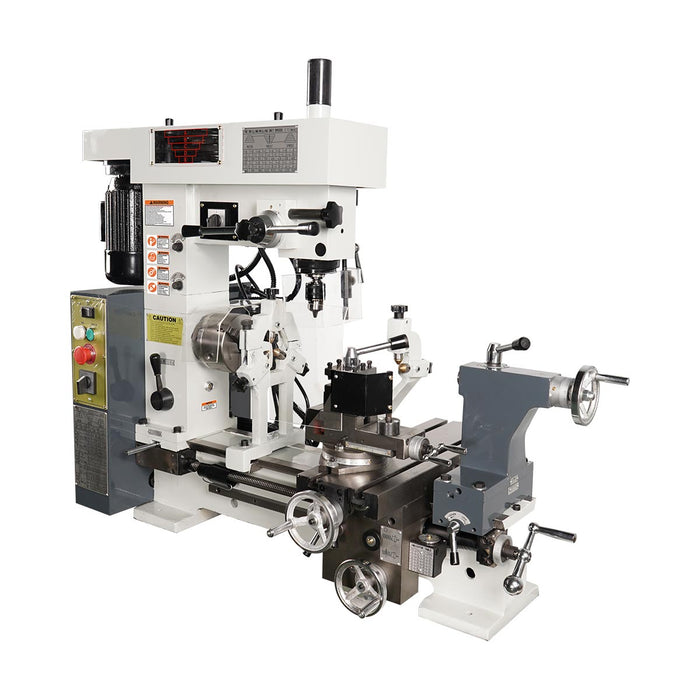 TMG-MT20MP 16" x 20" multi-function lathe milling machine with metric and imperial threading, turning and drilling capability
