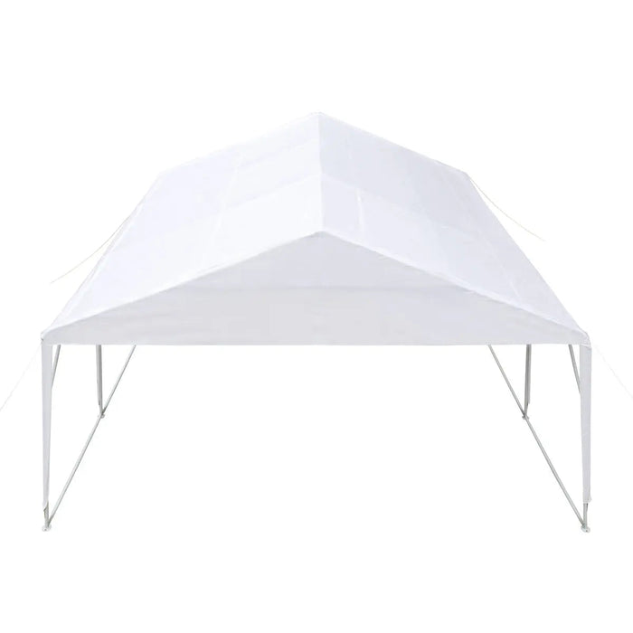 Namiot imprezowy 20' x 20', wytrzymały, z plandeką polietylenową, 6'6" nad głową, 10' szczyt sufitu, TMG-PT2020A