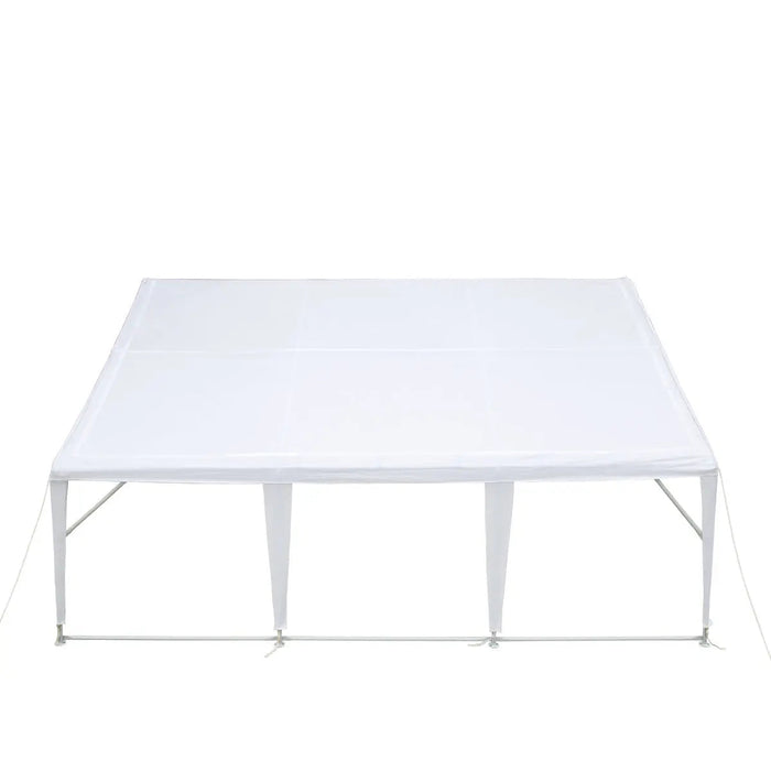 Namiot imprezowy 20' x 20', wytrzymały, z plandeką polietylenową, 6'6" nad głową, 10' szczyt sufitu, TMG-PT2020A