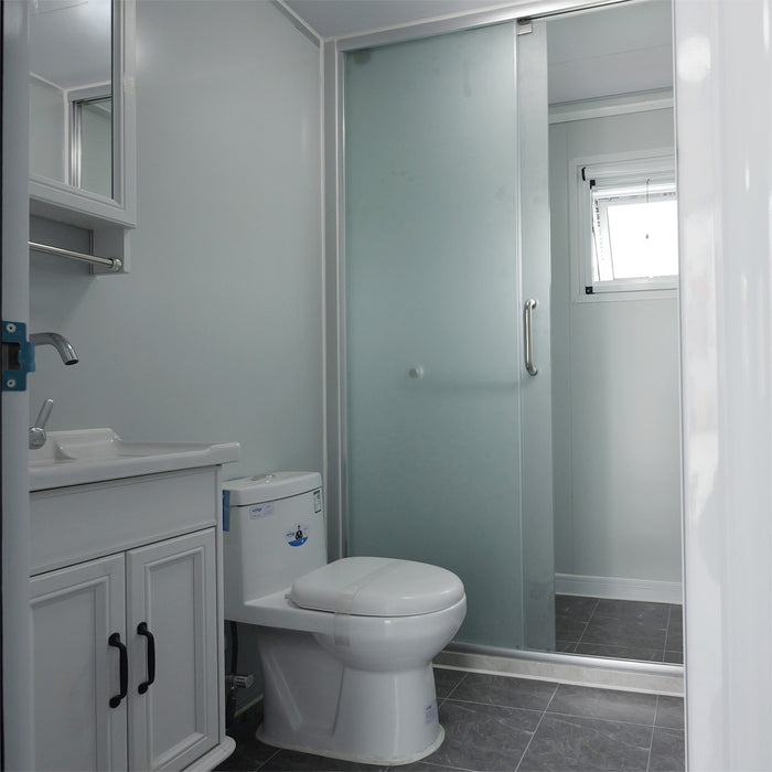 TMG-SCE20 20' expandable container home, fire-resistant and rodent-proof modular living unit
