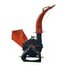 6” 3-Point Hitch Wood Chipper, Reversible/Hardened Blades, 360° Swiveling Chute, 40-80 HP Tractors, TMG-WC60
