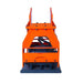 TMG Industrial 22,000-lbf Hydraulic Plate Compactor, 10-16 Ton Excavator Weight, 48” Compact Capacity, TMG-ECP61