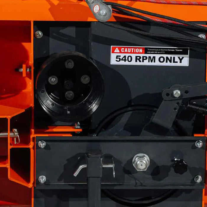 8,800-lb Log Skidding Winch Pro Attachment for 30-50 HP Tractors, 3-Point Hitch, 200' Steel Cable