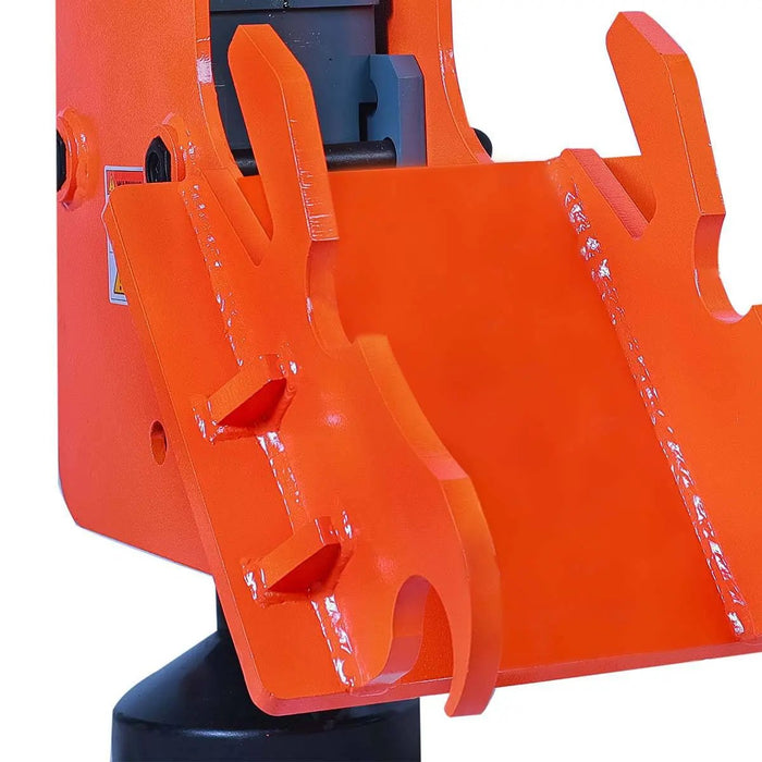 TMG Industrial Excavator Hydraulic Post Pounder, 700 Ft-lb Energy Class, 500-900 BPM, 8” Post Capacity, 4-7 Ton Excavator, TMG-EPD700