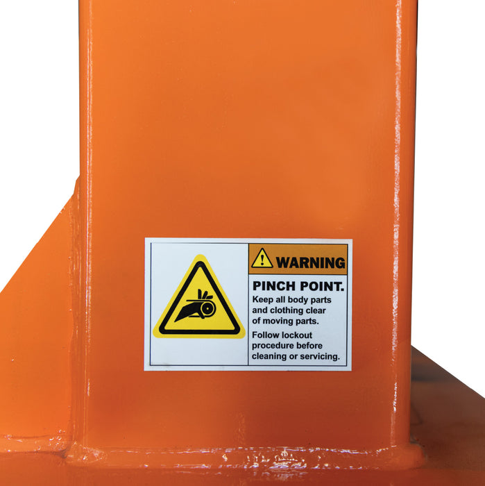 TMG-TO2593 10,000 lb two-post overhead auto lift, ALI certified standard height model
