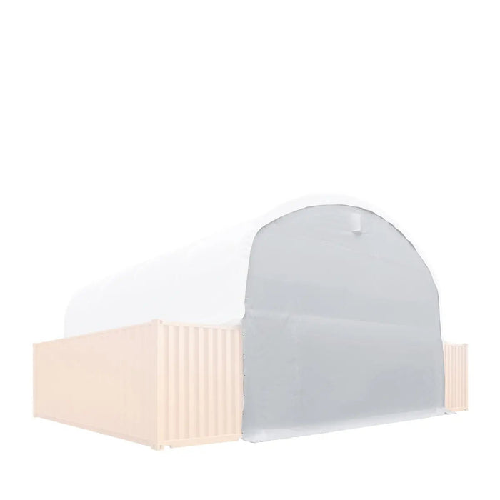 Back End Wall Kit, Compatible with TMG-DT3020C and DT3040C container shelters installed with the high cube containers (9’6"), TMG-DT30BW9V