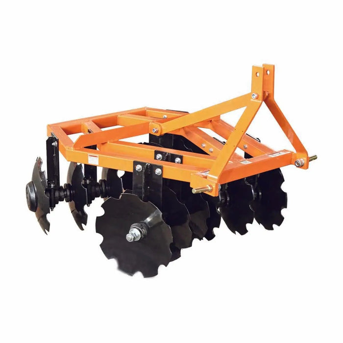 TMG Industrial 48” Notched Disc Harrow, 3-Point Hitch, Cat 1 Hook-up, 20-30 HP Tractors, TMG-TDH04
