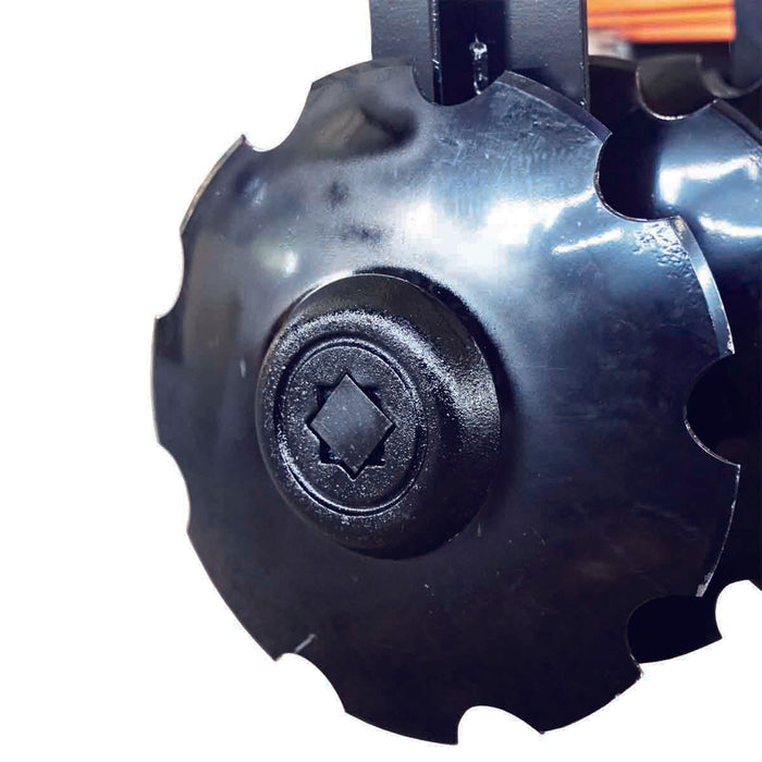 TMG Industrial 48” Notched Disc Harrow, 3-Point Hitch, Cat 1 Hook-up, 20-30 HP Tractors, TMG-TDH04