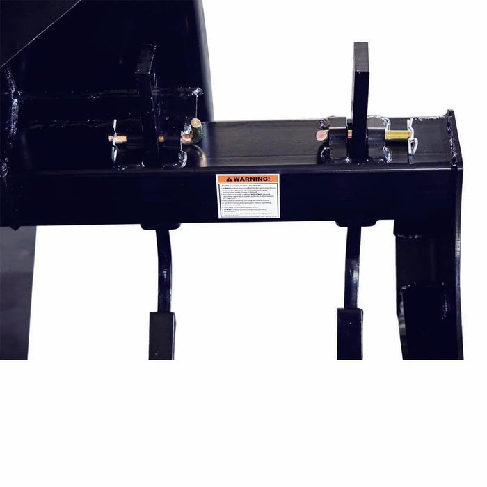 TMG Industrial 60” Skid Steer Land Plane, Adjustable & Reversible Scarifier Teeth, Bolt-On Cutting Blades, Removable Sift Screen, TMG-SLP60