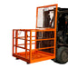 TMG-FWP08L forklift work platform, 45"x43", 880 lb capacity
