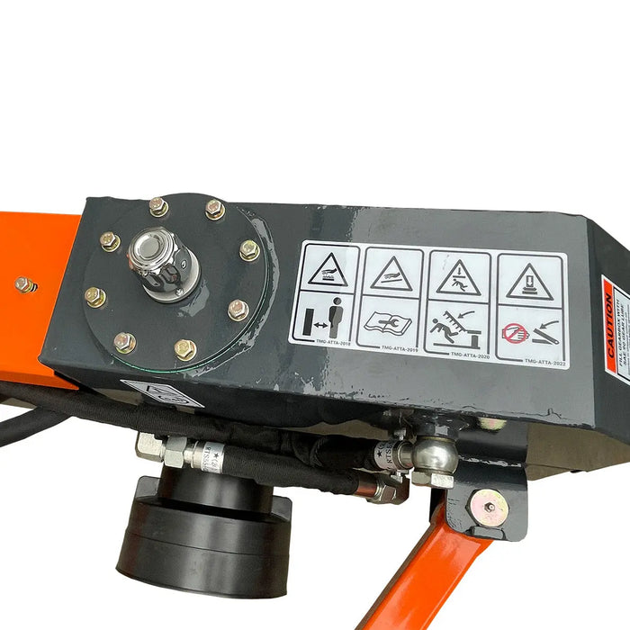 Obstacle Offset Rotary Side Tiller, 28” Working Width, 40-60 HP Tractors, Remote Control Directional Valve, 33 Durable Knives, TMG-RTO70