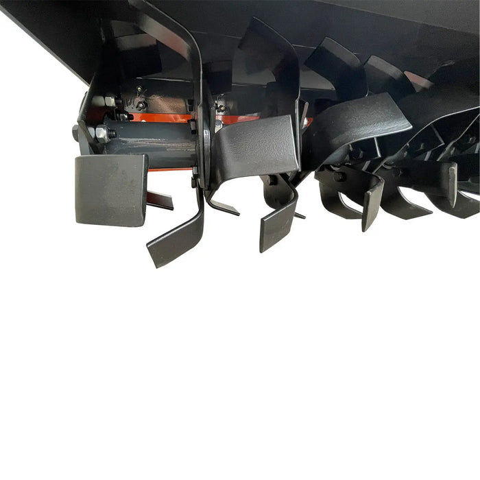 Obstacle Offset Rotary Side Tiller, 28” Working Width, 40-60 HP Tractors, Remote Control Directional Valve, 33 Durable Knives, TMG-RTO70