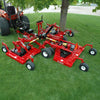 12′ Tri Deck Finishing Mower, 1” – 5” Cut Height, For 25–40 HP Tractors, Progressive Turf PRO-TD65-2