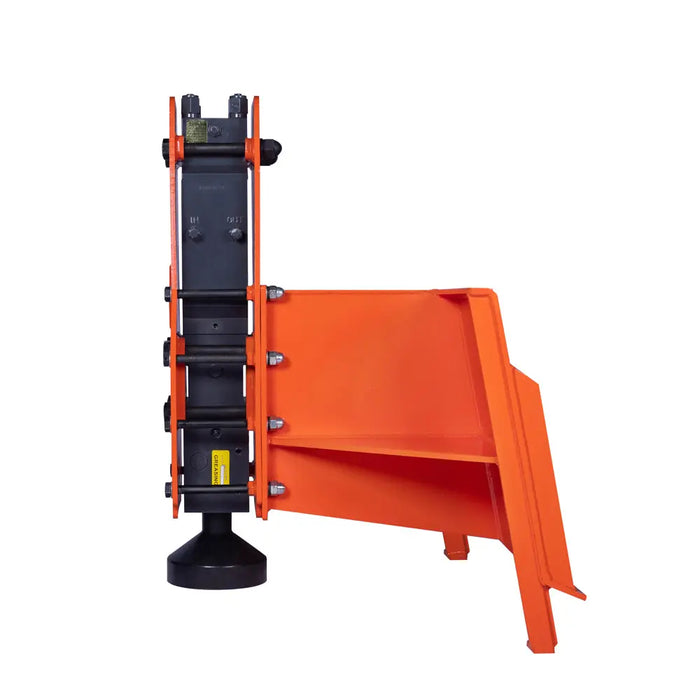 TMG Industrial Skid Steer Post Pounder, 8” Post Diameter, 700 Ft-lb Energy Class, 500-900 BPM Pounding Rate, TMG-PD700S