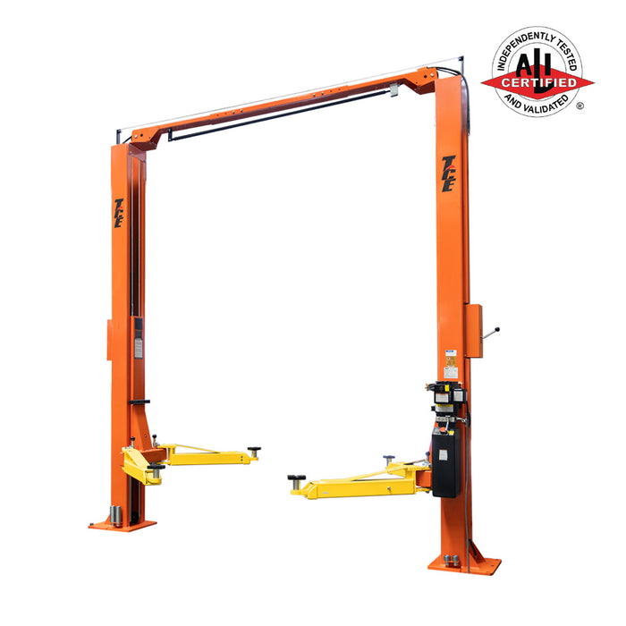 ALI Certified 10,000 lb Two-Post Overhead Auto Lift, 73" Lift Height, Torin T10000-2OH-3S3, TMG-TO2593 TMG Industrial CA