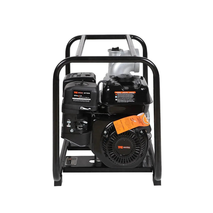 TMG-100TWP 352 GPM 4" Semi-Trash Water Pump with 7.5 HP Gas Engine