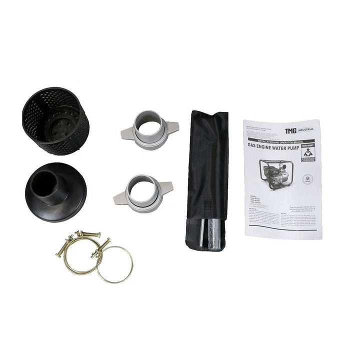 TMG-50TWP 132 GPM 2" Semi-Trash Water Pump with 6.5 HP Gas Engine