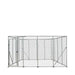 TMG Industrial 20’ x 20’ Outdoor Dog Kennel Playpen, Outdoor Dog Runner, Pet Exercise House, Lockable Gate, 6’ Chain-Link Fence, TMG-DCP2020