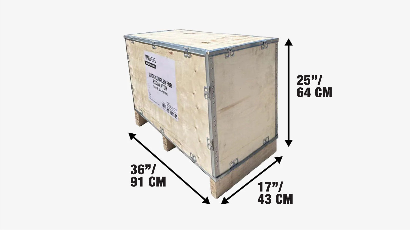 Szybkozłącze do koparki, średnica sworznia 2-½