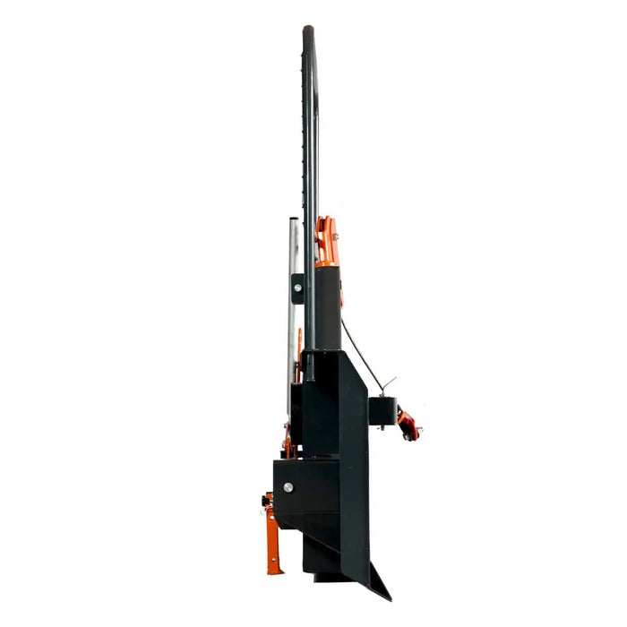 TMG Industrial 8000-lb 3-Point Hitch Forest Skidding Winch, 30-50 HP Tractor, Category 1 Hookup, 200’ Steel Cable, Tow-Behind, TMG-FW40T