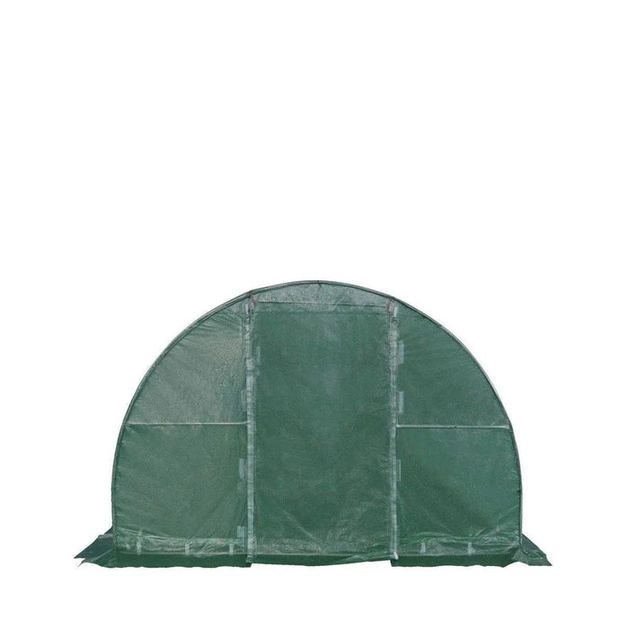 TMG Industrial 10’ x 20’ Tunnel Greenhouse Grow Tent w/Ripstop Leno Cover, Cold Frame, Roll-Up Mesh Windows, Round Top Roof, TMG-GH1020R