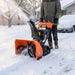 34" Self-Propelled Gas-Powered Snow Blower, Dual-Stage, Rubber Track, Heated Hand Grips, Electric Start, 21" Intake Height, LED Light, TMG-GSB34 TMG Industrial