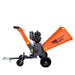 TMG Industrial 6" Wood Chipper Powered by Kohler 14 HP Command Pro Series, ATV Tow-Behind, 12'' Reversible Blade, Dual Belt Drive, TMG-GWC6