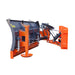 TMG Industrial 10’ U/V Angle Blade Snowplow, Metal Edges, 6 Positions, Accumulator & Solenoid Valve, 40-90 HP Tractors, TMG-SP10X