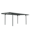 10' X 16' Aluminum Carport Structure with 6 mm Polycarbonate Clear Roof TMG-LCP16