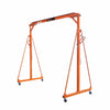 0.5 Ton  Steel Gantry Crane with Adjustable Height, Auto-Lock & Swivel Caster Wheels TMG-AGC06