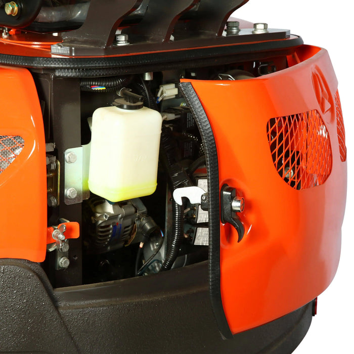 TMG Industrial 1600 KG Mini Compact Excavator, 16 HP Kubota Diesel, KDK Pump, Eaton Motor, 85” Digging Depth, TMG-MVE16