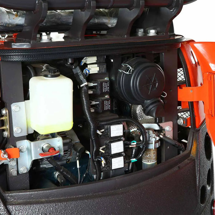 TMG Industrial 1800 KG Mini Compact Excavator, 16 HP Kubota Diesel, KDK Pump, Eaton Motor, 85” Digging Depth, Joystick Control, TMG-MVE18