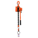 TMG Industrial 1.5 Ton 5' Lift Lever Chain Hoist, Twin Pawl Brakes, ASME B30.21, TMG-AHL2