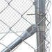 TMG Industrial 20’ x 20’ Outdoor Dog Kennel Playpen, Outdoor Dog Runner, Pet Exercise House, Lockable Gate, 6’ Chain-Link Fence, TMG-DCP2020