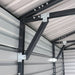 20' x 30' Metal Garage Shed, 11'10" Large Front Door, Side Entry, Window and 13' Peak Height, TMG-MS2030-D1 TMG Industrial CA