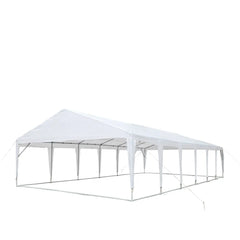 20' x 40' Heavy Duty Outdoor Party Tent, PE tarpaulin fabric, 6’6