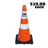 29" PVC Reflective Traffic Cones, 252 Cones TMG-TC29 (Discontinued, No Longer Available)