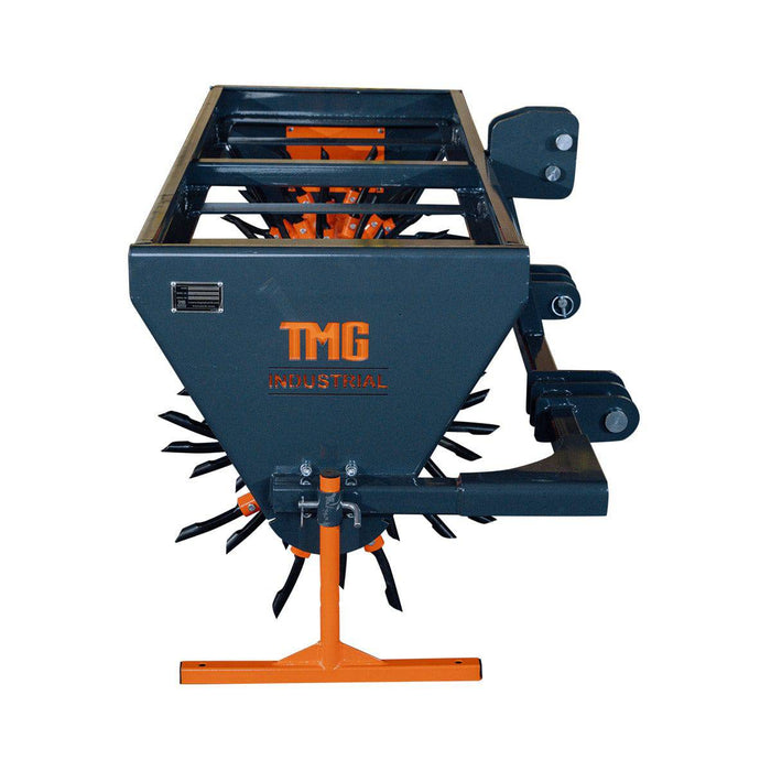 3 Point Hitch Drum Plug Aerator, 62" Working Width, Cat 1 & Cat 2 Tractors, 5" Plug Length, TMG-TLA60