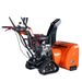 TMG Industrial 30” Self-Propelled Gas-Powered Snow Blower, Dual-Stage, Rubber Track, Heated Hand Grips, Electric Start, 21” Intake Height, LED Light, TMG-GSB30