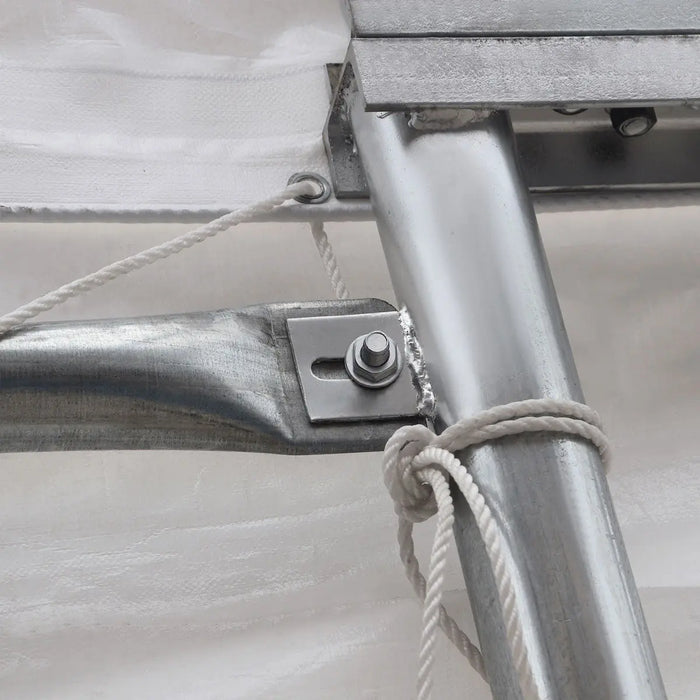 TMG Industrial 30' x 40' Dual Truss Storage Shelter with Heavy Duty 17 oz PVC Cover, TMG-DT3042(Previously TMG-DT3041)