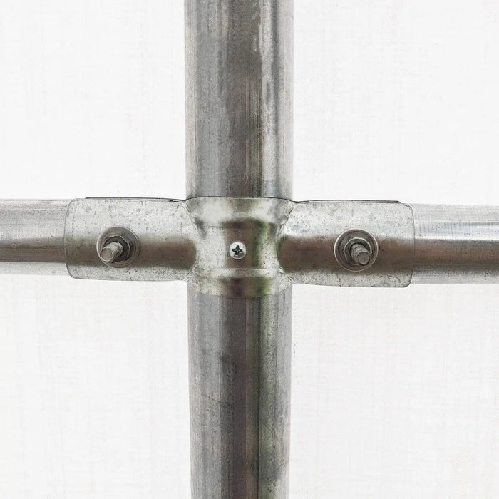 TMG Industrial 30' x 70' Straight Wall Peak Ceiling Storage Shelter with Heavy Duty 17 oz PVC Cover & Drive Through Doors, TMG-ST3070V