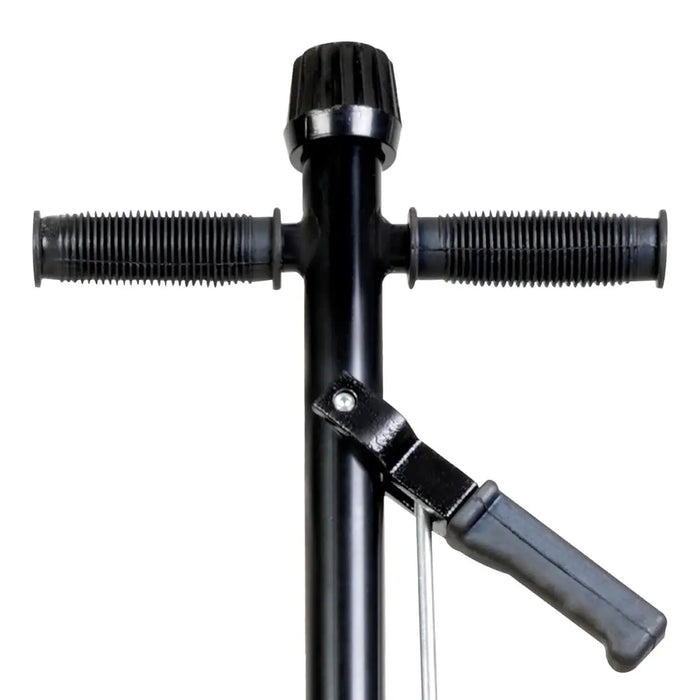 TMG Industrial 35 Ton (77,000 lb) Professional Air Hydraulic Axle Jack, Pneumatic Control, Double Springs, 19” Lift Height, TMG-AJX35