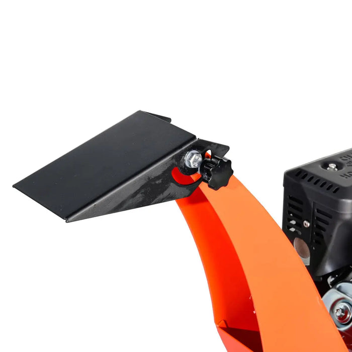 TMG Industrial 4" Wood Chipper Powered by 7 HP Kohler Command Pro Series Engine, 6'' Reversible Blades, Dual Belt Drive, TMG-GWC4