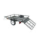 TMG Industrial 4’ x 6’ Single Axle Utility Trailer, 1580 Lb Payload Capacity, Robust Construction, 2” Coupler, TMG-UT46