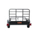 TMG Industrial 4’ x 6’ Single Axle Utility Trailer, 1580 Lb Payload Capacity, Robust Construction, 2” Coupler, TMG-UT46