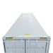 TMG Industrial 40' High Cube Shipping Container with Full Size Double Doors , One Way Use, Security Lock Boxes, Ocean Sea Can Standards, TMG-SC50S