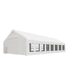 40' x 80' Dual Truss Outdoor Event Party Tent, See-Through Clear Window Sidewall Panels, 21 oz PVC Cover TMG-PT4081